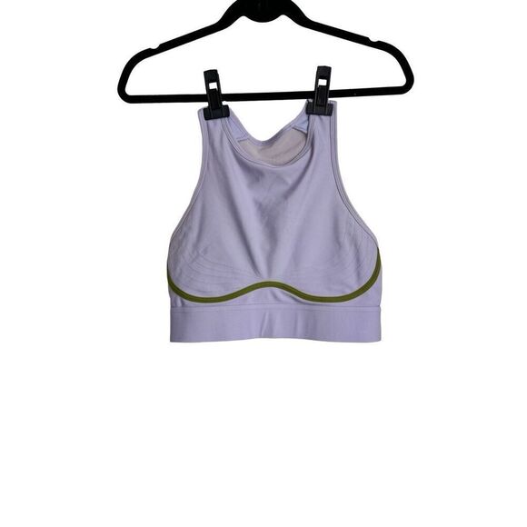 Fabletics Bra Womens Lilac Purple Medium Support Blare Sports Bra - Picture 1 of 9